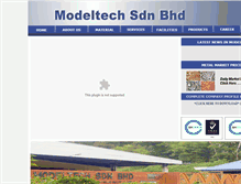 Tablet Screenshot of modeltech.com.my