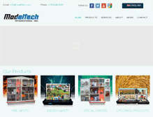 Tablet Screenshot of modeltech.com